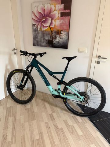Used Orbea RISE M20 2023 2023 Mountainbike, Blue, 29 — image 5 of 6