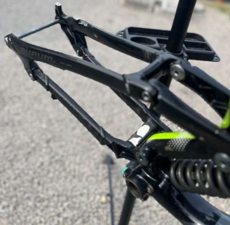 Used Norco Aurum A7.2 2017 Frameset 2017 Mountainbike, Black, 27.5 — image 6 of 7