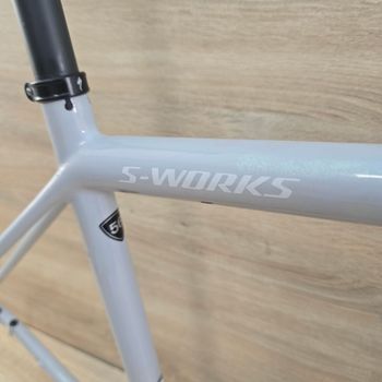 Gebrauchtes Specialized Aethos Frameset 2024 Road & Gravel, Hellgrau — Bild 7 von 13