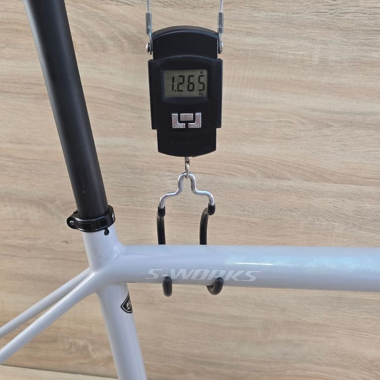 Gebrauchtes Specialized Aethos Frameset 2024 Road & Gravel, Hellgrau — Bild 13 von 13