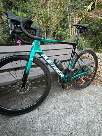 Used AVENGER Custom Frameset 2025 Road & Gravel, Green — image 2 of 13