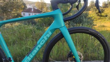 Bianchi Infinito 105 2026 2026 Road & Gravel usato, Verde — immagine 6 di 6