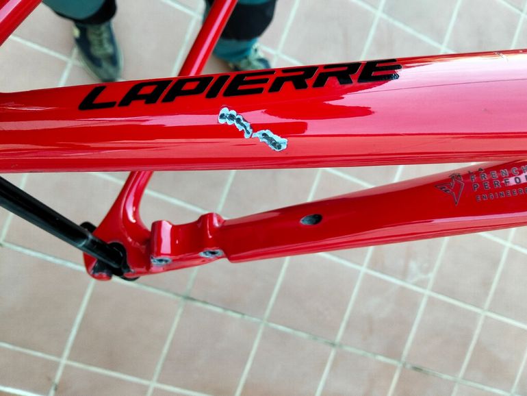 Used Lapierre Aircode DRS 8.0 2024 Frameset 2024 Road & Gravel, Red — image 5 of 10