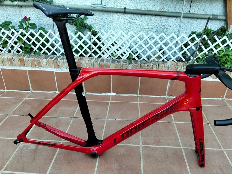 Used Lapierre Aircode DRS 8.0 2024 Frameset 2024 Road & Gravel, Red — image 7 of 10