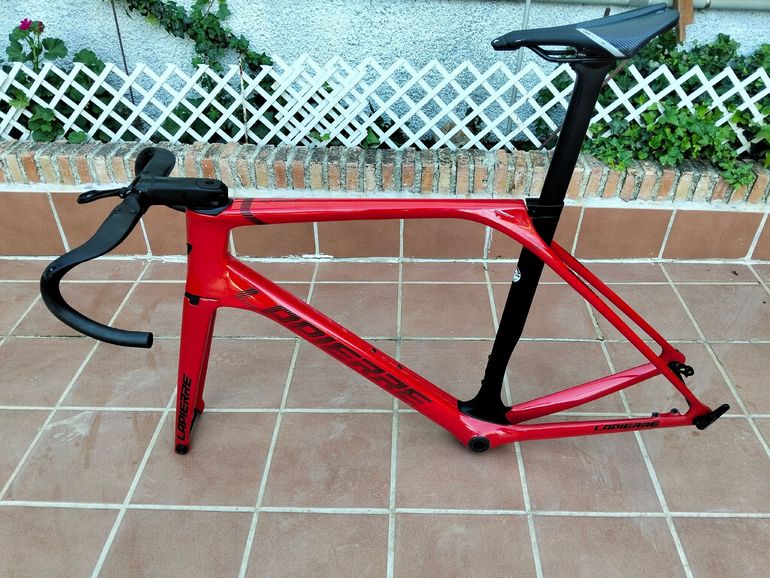 Used Lapierre Aircode DRS 8.0 2024 Frameset 2024 Road & Gravel, Red — image 2 of 10