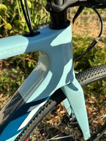 Gebrauchtes 3T Exploro Ultra 2022 Road & Gravel, Blau — Bild 4 von 9