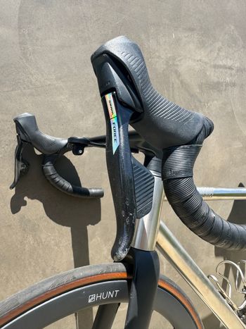 Used Blackheart Custom SRAM Force eTap AXS 2023 Road & Gravel, Light Gray — image 8 of 13