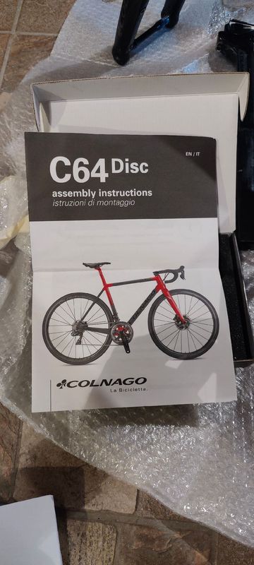 Gebrauchtes Colnago C64 Frameset 2023 Road & Gravel, Schwarz — Bild 3 von 6