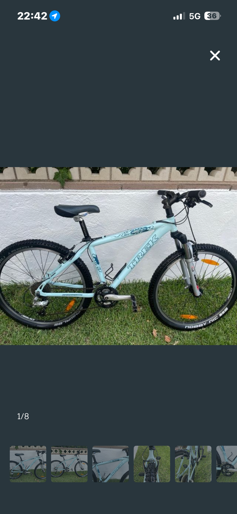 Used Trek 4500 WSD 2007 2007 Mountainbike, Blue, 26 — image 2 of 23