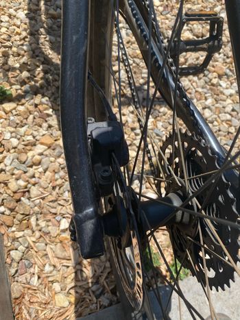 Used DECATHLON Custom Shimano Dura Ace Di2 2022 Mountainbike, Black — image 7 of 9