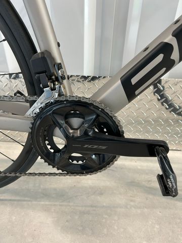 Used BMC Teammachine SLR FIVE 2023 2023 Road & Gravel, Light Gray — image 8 of 12