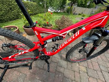 Gebrauchtes Specialized Camber Comp 29 2014 2014 Mountainbike, Rot, 29 — Bild 4 von 5