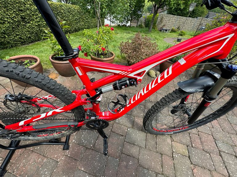 Gebrauchtes Specialized Camber Comp 29 2014 2014 Mountainbike, Rot, 29 — Bild 4 von 5
