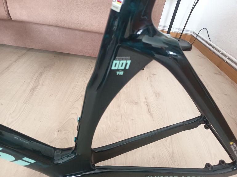 Gebrauchtes Bianchi Oltre RC - Team Replica 2026 Frameset 2026 Road & Gravel, Grün — Bild 9 von 13