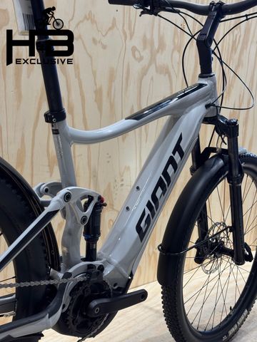Giant Stance E + EX Pro Shimano Deore 2022 Mountainbike usato, Grigio chiaro — immagine 13 di 15