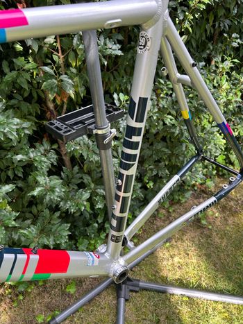 Used Cinelli Zydeco 2022 Frameset 2022 Road & Gravel, Light Gray — image 3 of 12