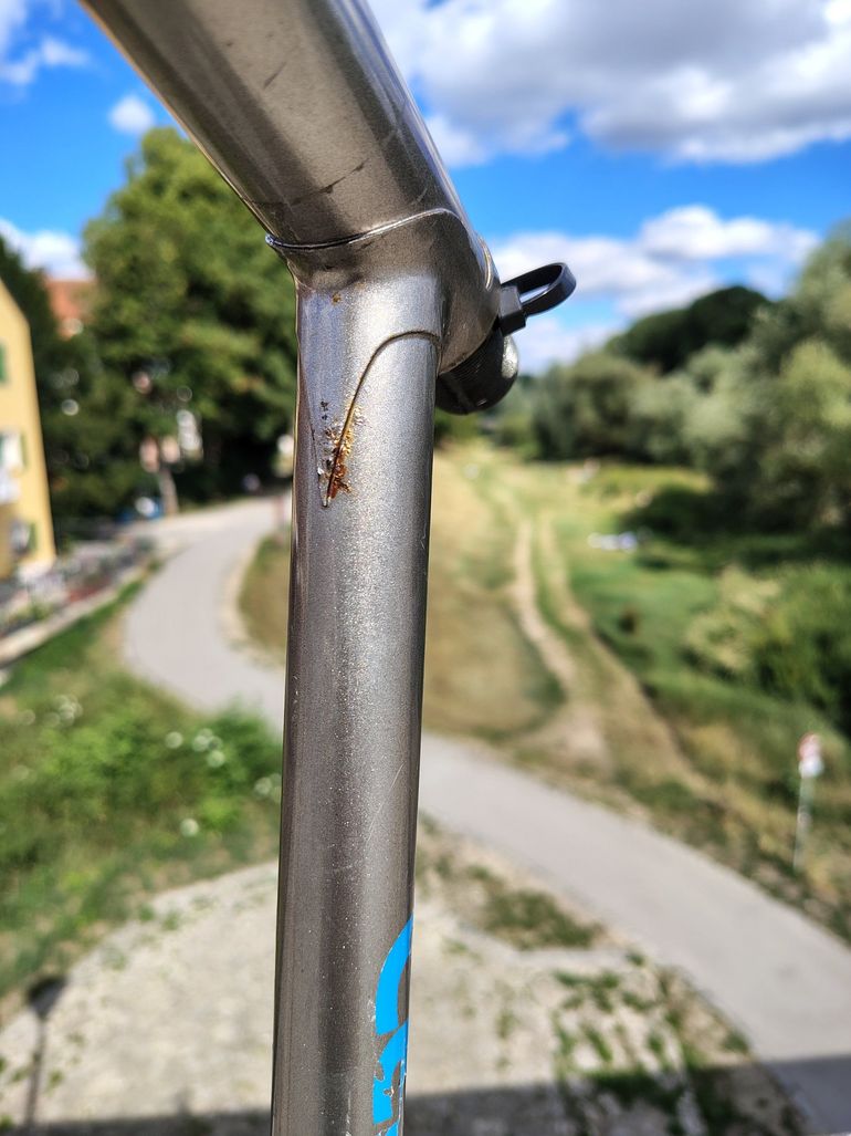 Centurion Super Elite 1981 Frameset 1981 Road & Gravel usato, Grigio chiaro — immagine 17 di 17