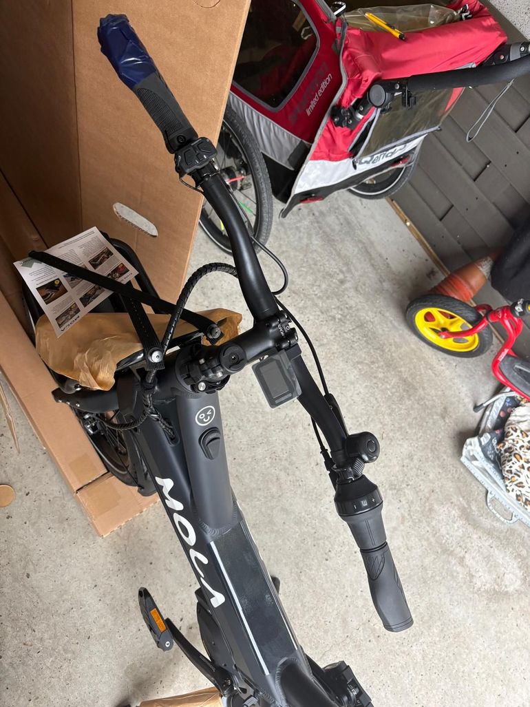 Used moca E Lastenrad 2026 Urban, Light Gray — image 7 of 8