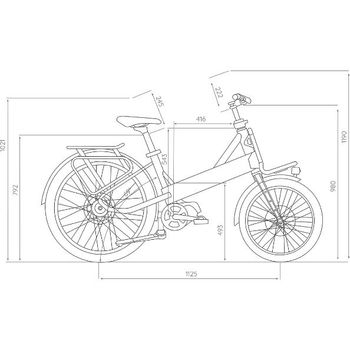 moca E Lastenrad 2026 Urban usato, Grigio chiaro — immagine 2 di 3