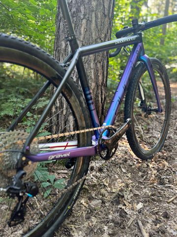 Pedemonte Custom Campagnolo Ekar 2022 Road & Gravel de segunda mano, Azul — imagen 13 de 15