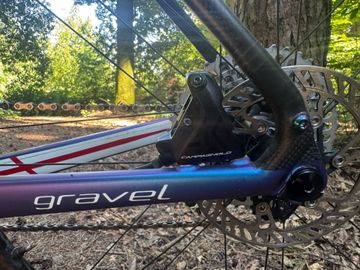 Pedemonte Custom Campagnolo Ekar 2022 Road & Gravel de segunda mano, Azul — imagen 14 de 15