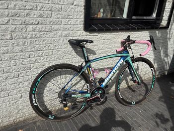 Gebrauchtes Bianchi Oltre Campagnolo Super Record EPS 2013 Road & Gravel, Blau — Bild 2 von 10