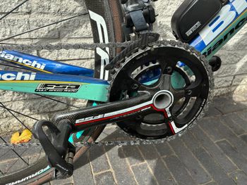Gebrauchtes Bianchi Oltre Campagnolo Super Record EPS 2013 Road & Gravel, Blau — Bild 6 von 10