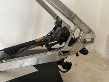 Used Nicolai Argon-GLF Techline 2018 Frameset 2018 Mountainbike, Light Gray, 27.5 — image 7 of 10