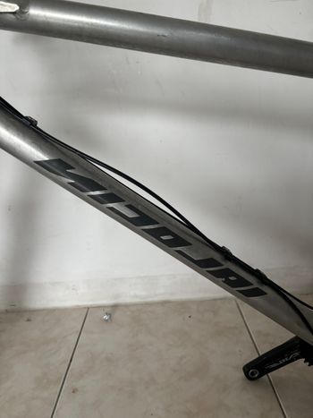 Used Nicolai Argon-GLF Techline 2018 Frameset 2018 Mountainbike, Light Gray, 27.5 — image 4 of 10