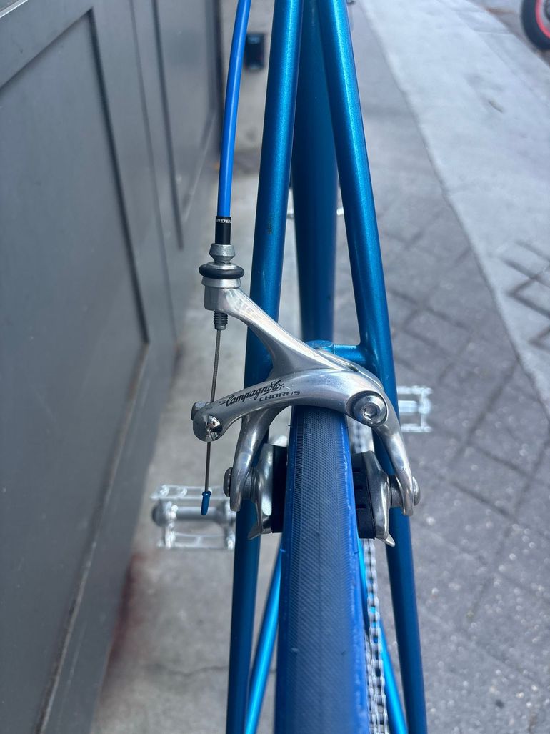 Alain Michel Custom Single Speed / Fixed Gear 1990 Road & Gravel usato, Blu — immagine 31 di 41