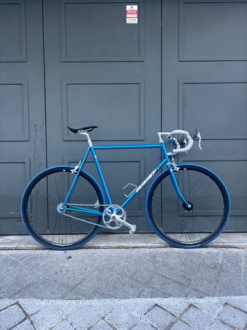 Alain Michel Custom Single Speed / Fixed Gear 1990 Road & Gravel usato, Blu — immagine 22 di 41