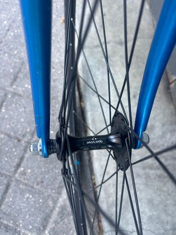 Alain Michel Custom Single Speed / Fixed Gear 1990 Road & Gravel usato, Blu — immagine 18 di 41