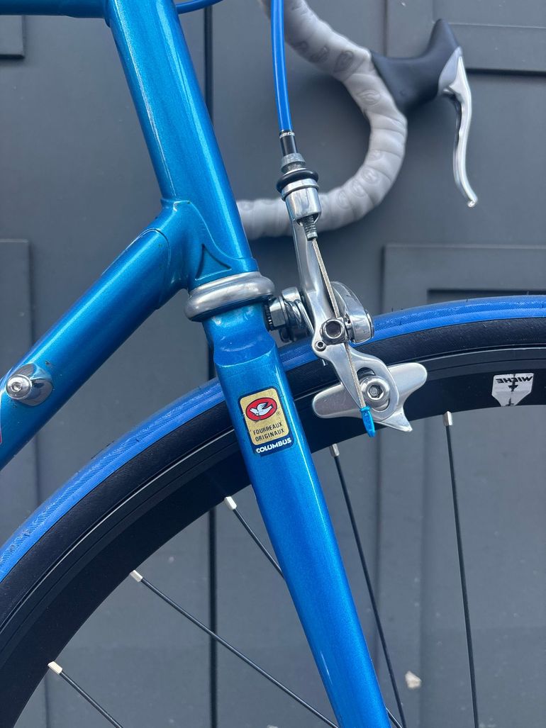 Alain Michel Custom Single Speed / Fixed Gear 1990 Road & Gravel usato, Blu — immagine 23 di 41