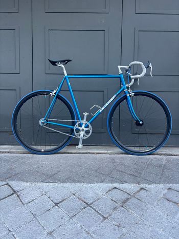 Alain Michel Custom Single Speed / Fixed Gear 1990 Road & Gravel usato, Blu — immagine 21 di 41