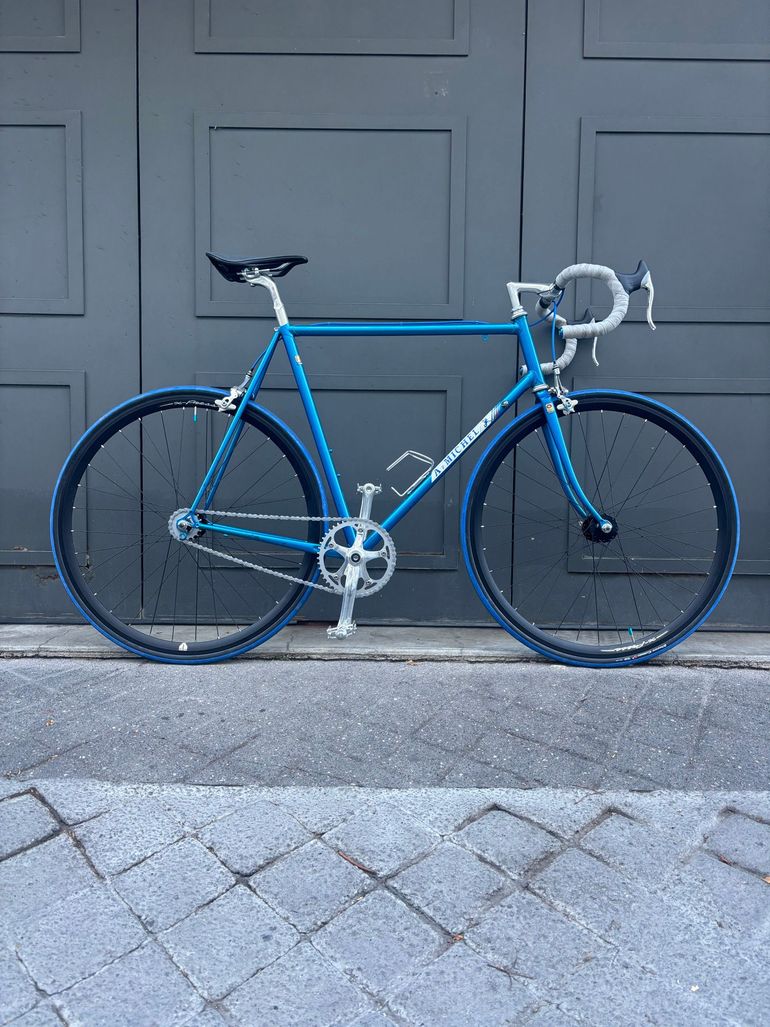 Alain Michel Custom Single Speed / Fixed Gear 1990 Road & Gravel usato, Blu — immagine 21 di 41