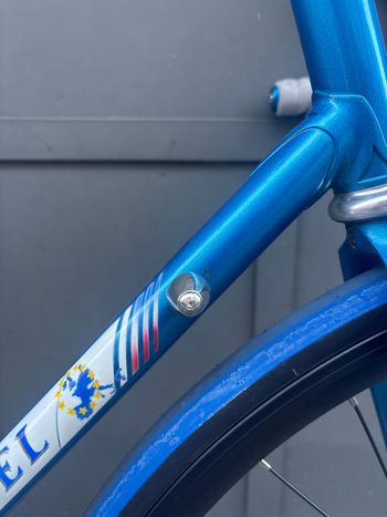 Alain Michel Custom Single Speed / Fixed Gear 1990 Road & Gravel usato, Blu — immagine 33 di 41