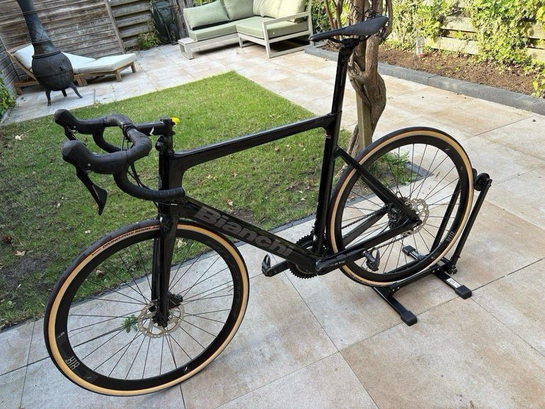 Used Bianchi Aria - 105 2022 2022 Road & Gravel, Black — image 11 of 11