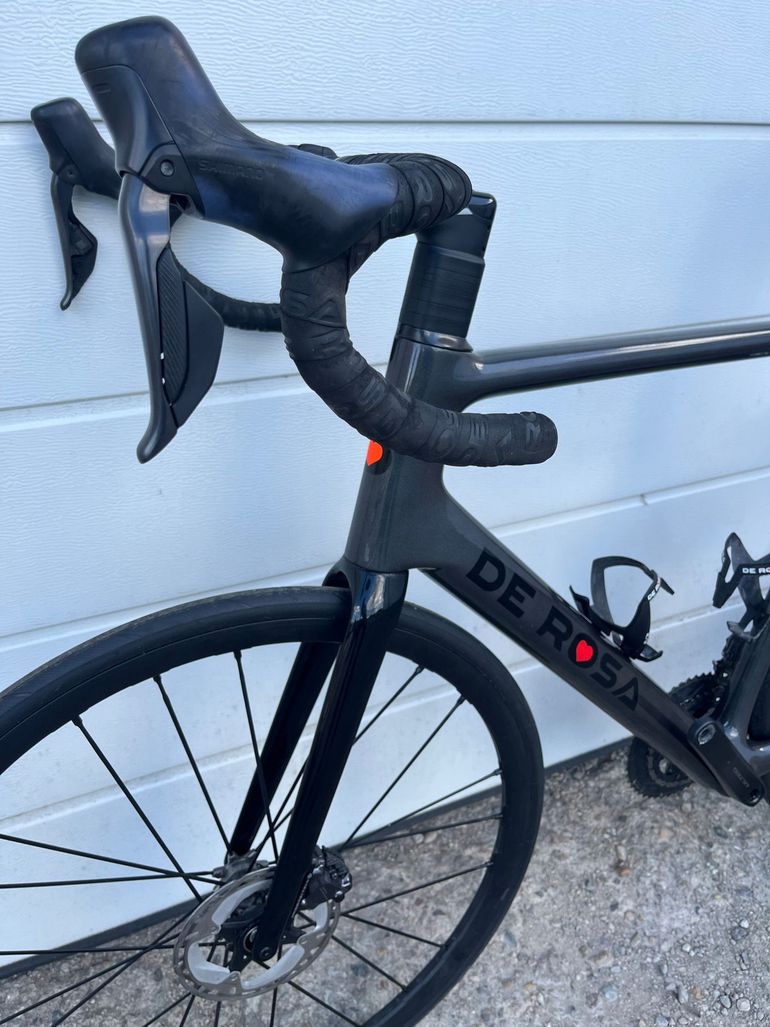 Used De Rosa Merak Shimano Ultegra Di2 2023 Road & Gravel, Black — image 7 of 10