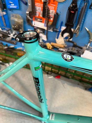 Used Bianchi IMPULSO. 2020. NOS. NUOVO. Frameset 2020 Road & Gravel, Blue — image 7 of 16