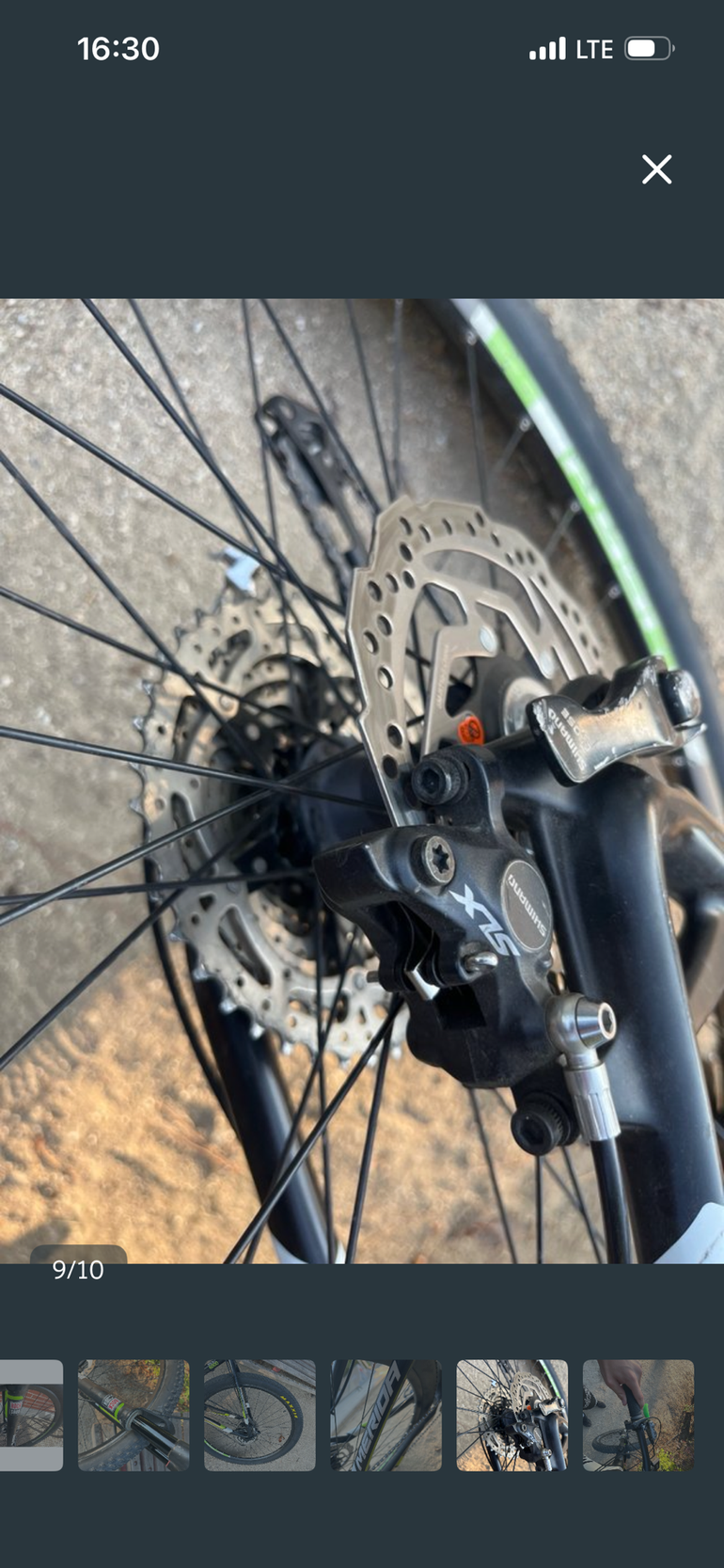 Tweedehands Merida Big nine Shimano GRX 2018 Mountainbike — afbeelding 2 van 3