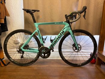 Used Bianchi Aria e-Road 2018 2018 Road & Gravel, Green — image 2 of 7