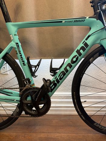 Used Bianchi Aria e-Road 2018 2018 Road & Gravel, Green — image 7 of 7