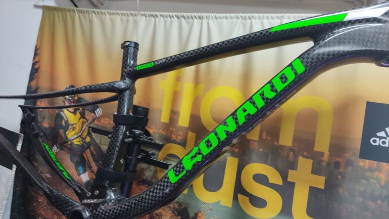 Gebrauchtes LEONARDY Dark Frameset 2019 Mountainbike, Schwarz — Bild 4 von 4