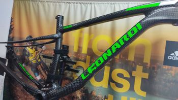 Gebrauchtes LEONARDY Dark Frameset 2019 Mountainbike, Schwarz — Bild 3 von 4