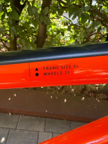 Used CUBE ATTENTION 2022 2022 Mountainbike, Orange, 29 — image 10 of 13