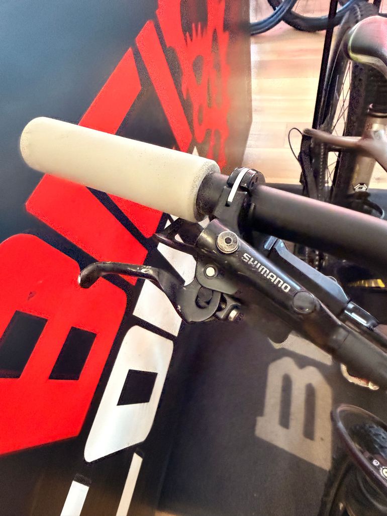 Merida EBIG.SEVEN 600 2019 Mountainbike usato, Grigio chiaro — immagine 13 di 13
