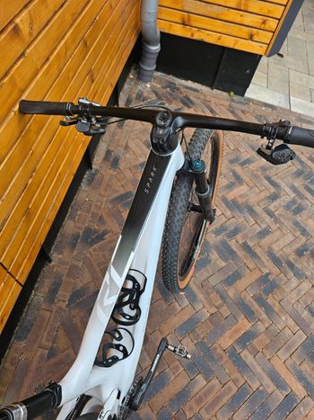 Scott Spark SRAM XX1 Eagle AXS 2022 Mountainbike usato, Bianco — immagine 2 di 18