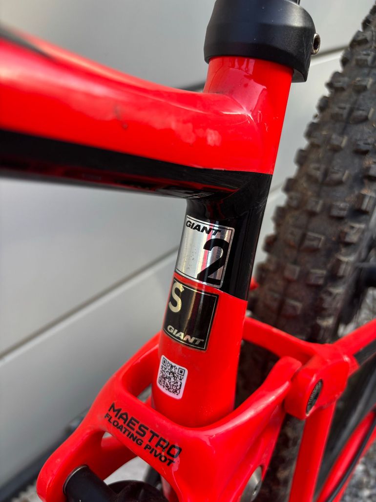 Giant Anthem SX 2 2017 2017 Mountainbike usato, Rosso — immagine 12 di 15