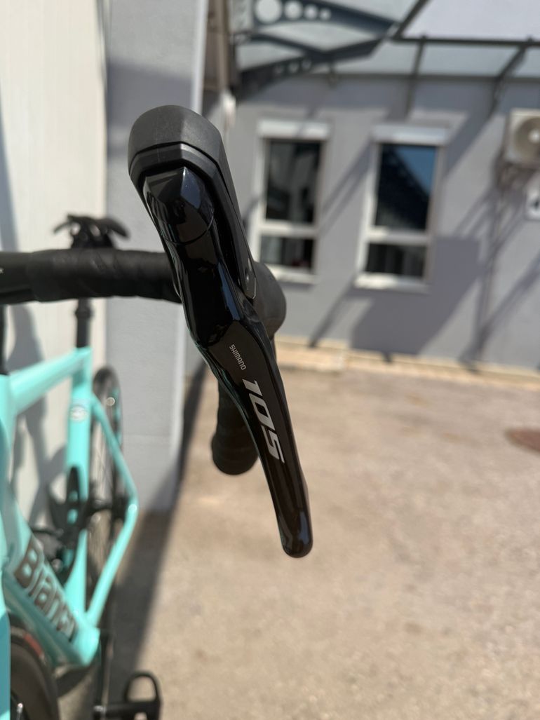 Gebrauchtes Bianchi Sprint 105 2024 2024 Road & Gravel, Schwarz — Bild 4 von 10