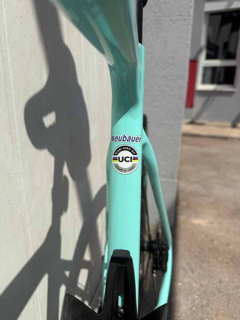 Gebrauchtes Bianchi Sprint 105 2024 2024 Road & Gravel, Schwarz — Bild 5 von 10